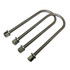 MaxTrac U-Bolts For Ford Ranger 1998-2009 | Rear | 1in/3in Lift Blocks | 10.75in x 3.00in x 1/2in | 2WD