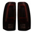 Recon Tail Lights For Chevy Silverado 1500 1999-2007 | OLED | Dark Red Smoked Lens