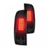 Recon Tail Lights For Ford F-150 1997-2004 Driver or Passenger Side LED Straight Style Smoke Lens