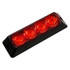 Recon Strobe Light Module | 4-Watt High-Intensity | w/Black Base | 4-LED | 19 Function | Red