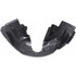 For Ford Police Responder Hybrid 2019 2020 Fender Liner Driver Side | Front | w/ Insulation Foam | Injection Molded | Made Of PP Plastic | Replacement For FO1248176 | HS7Z16103F