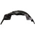 For Ram 2500/3500 2019 20 21 2022 Fender Liner Passenger Side | Front | Injection Molded | Polypropylene Plastic | CAPA | Replacement For CH1249208, CH1249208C | 68361450AB