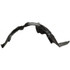 For Toyota Yaris 2016 17 18 19 2020 Fender Liner Passenger Side | Front | Made Of PE Plastic | Replacement For TO1249226 | 191275520826, 53875WB001