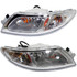 For International 4300 / 4400 LP Headlight Assembly 2002-2016 Driver and Passenger Side Pair / Set | Halogen Type | IH2502101 + IH2503101 | 3574387C93 + 3574388C93 (PLX-M0-USA-REPI100172-HD-CL360A72)