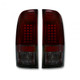 Recon Tail Lights For Ford F-150 1997-2004 Driver or Passenger Side LED Straight Style Red Smoke Lens