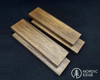 Burmese Teak Handle Scales x 2