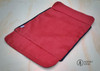 Red Big Fudge knife assembly mat open on work surface