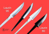 Laurin Puuko blades in carbon steel and stainless steel for DIY knife making