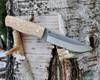 Nordic Knife Design Visent 100 knife, Curly Birch