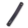 Black soft belt loop with hardware kit, single, fits 32mm 38mm and 45mm belts