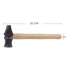 Blacksmith cross peen forging hammer 0.9 kg 2 lb with dimensions