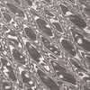 Half Feather pattern detail on 67-layer stainless Damascus cladding