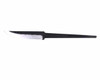 Polar 95 hammered carbon steel knife blade side view for knife making