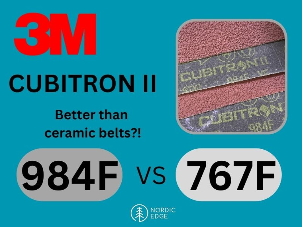 3M Cubitron II belts - really better than Ceramic belts?!