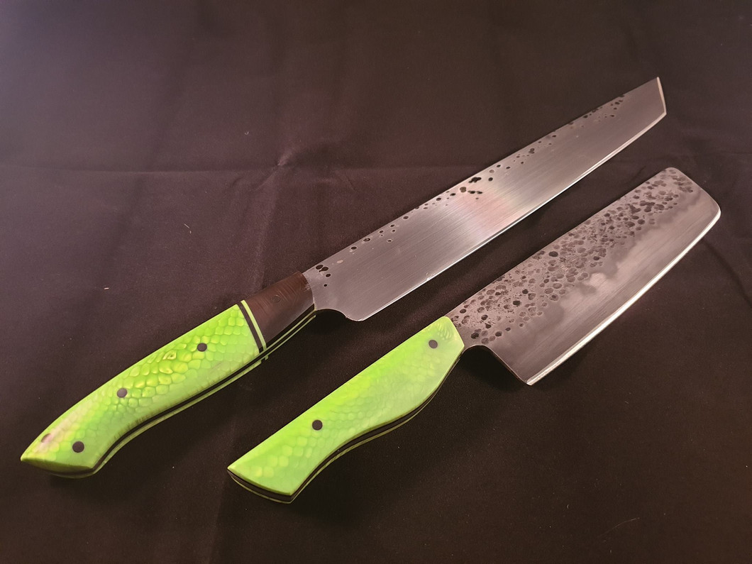 Kitchen knives from White Knuckle Knives