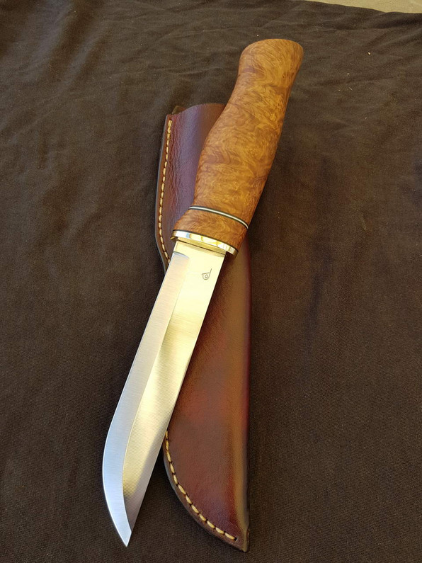 Brown Mallee Burl and Polar Long Hunter