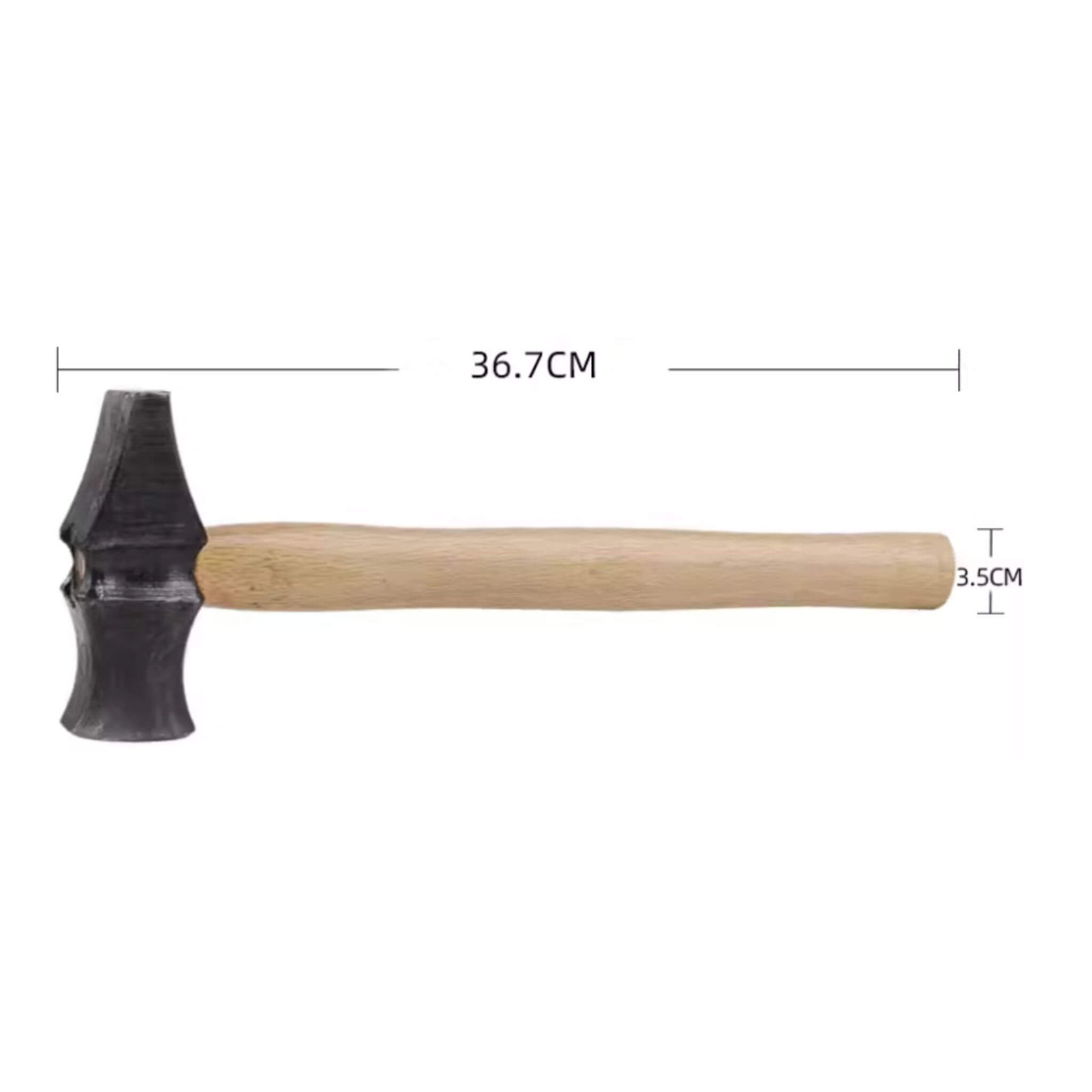 Blacksmith Cross Peen Forging Hammer 0.9 kg (2 lb) | Nordic Edge