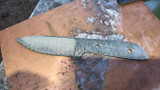 Stainless Steel Damascus custom made blade
