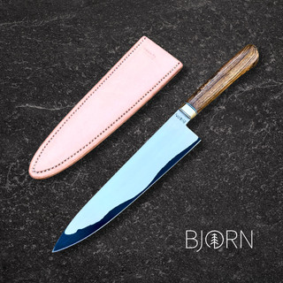 San Mai Billet – 1084 (SK5) Core with 410 Stainless Steel Cladding – 3 × 50 × 600 mm Knife Making Steel
