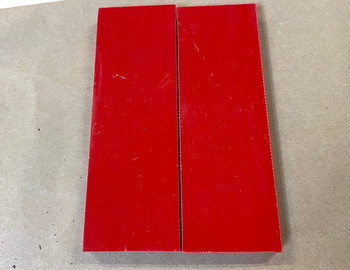  G10 Red, Handle Scales 8 mm