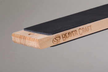 Leather Strop for Knife Sharpening, Dual-sided with Polishing Compound