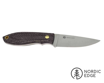 Nordic Knife Design Lizard 75 Bison Micarta