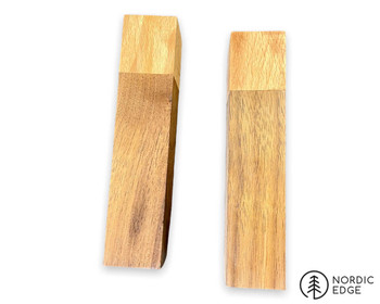 Pre-milled Black Walnut and Birch Block Pre-milled Black Walnut and Birch Block