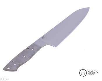 Brisa Chef Knife Blade 185, Japanese Style Santoku