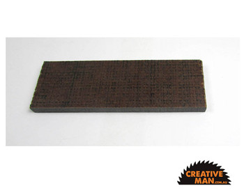 Micarta Brown & Black Jute Handle Scales 7 mm, set of 2
