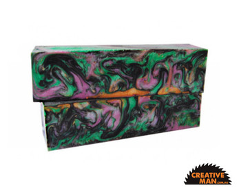 Inlace Acrylester Handle Block, Abalone