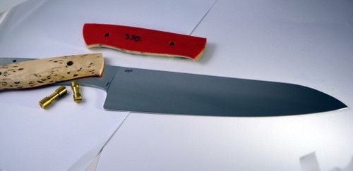 shown as a kit, with curly birch scales pre-shaped and corby bolts.