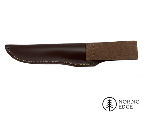Nordic Knife Design Visent 100 knife, Curly Birch