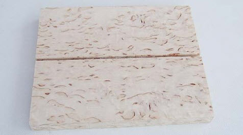 Curly Birch Extreme Grade, Scales x 2