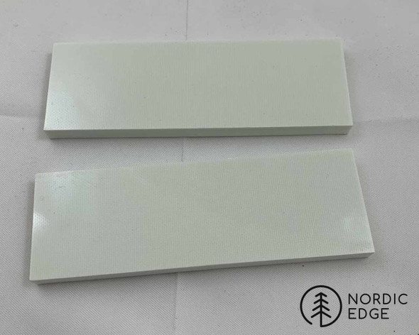 G10 White, Handle Scales 8 mm G10 White, Handle Scales 8 mm