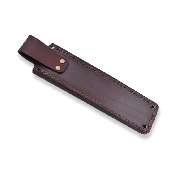 Back view of Kephart 115 leather knife sheath