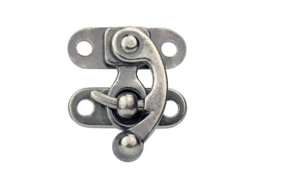 Swing Bag Clasp, Antique Finish, 30 x 35 mm (2-pack)
