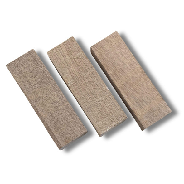 White oak handle block – 120 × 40 × 30 mm, knife making material