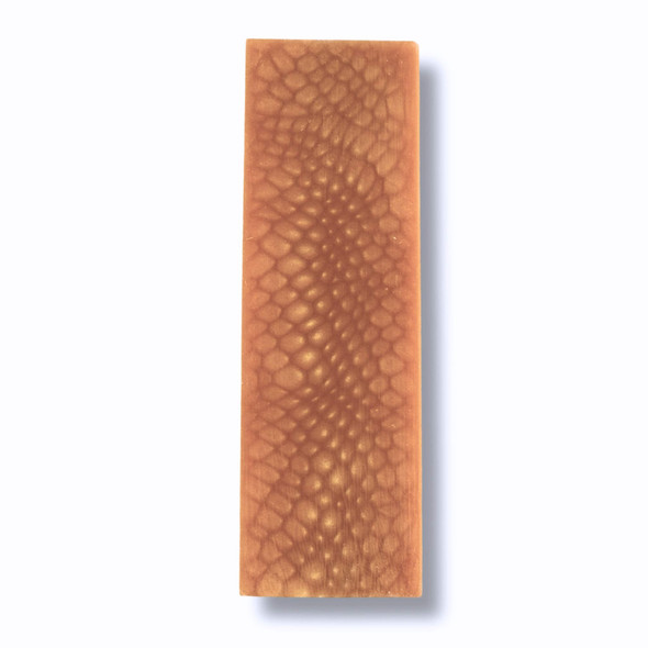 Honey dragon resin handle block – 120 × 40 × 30 mm, knife making material