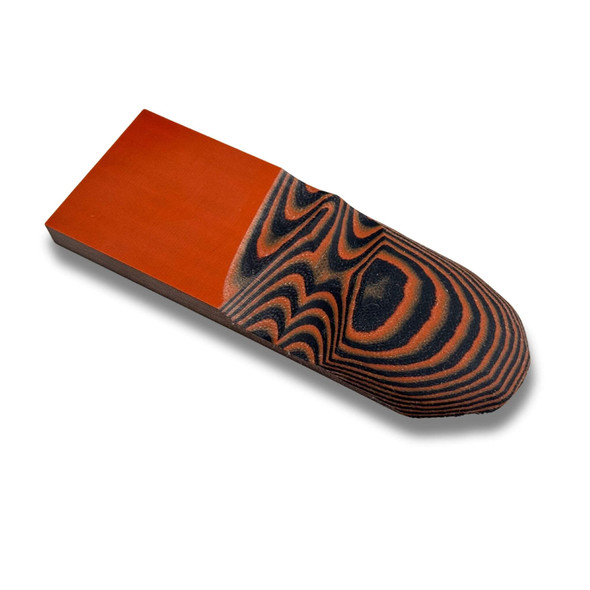 G10 Black and Orange Layered Handle Scales 8 mm – Set of 2 – Knife Handle Material by Nordic Edge G10 Black and Orange Layered Handle Scales 8 mm – Set of 2 – Knife Handle Material by Nordic Edge