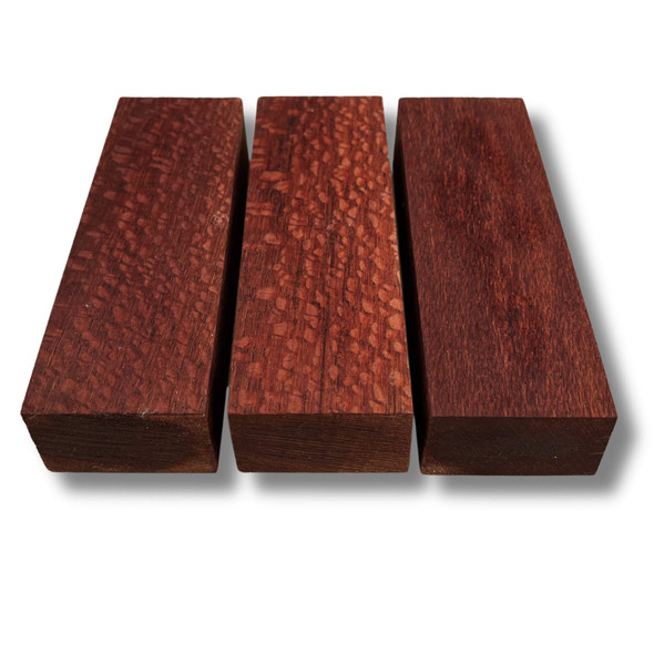 Caledonian Oak handle blocks 150 x 50 x 30 mm – front angled view showing grain pattern