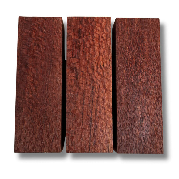 Caledonian Oak handle blocks 150 x 50 x 30 mm – top view showing surface texture and grain