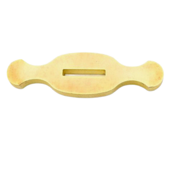 Excalibur brass knife guard for hidden tang knife making