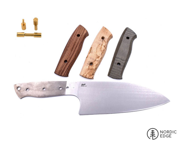 Brisa Chef 160 Kit – Asian Style blade, handle scales, and bolts included