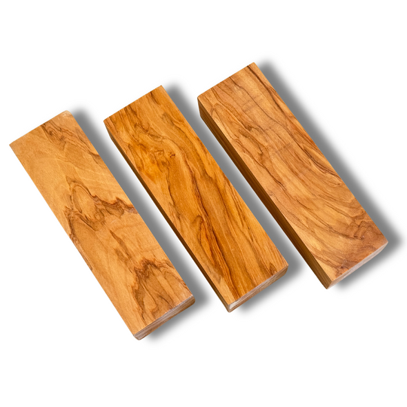 Olive Wood Handle Block