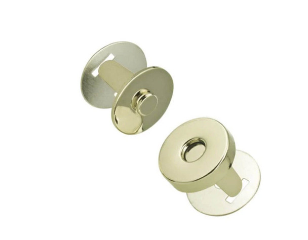 Magnetic clasp golden plating 18 mm