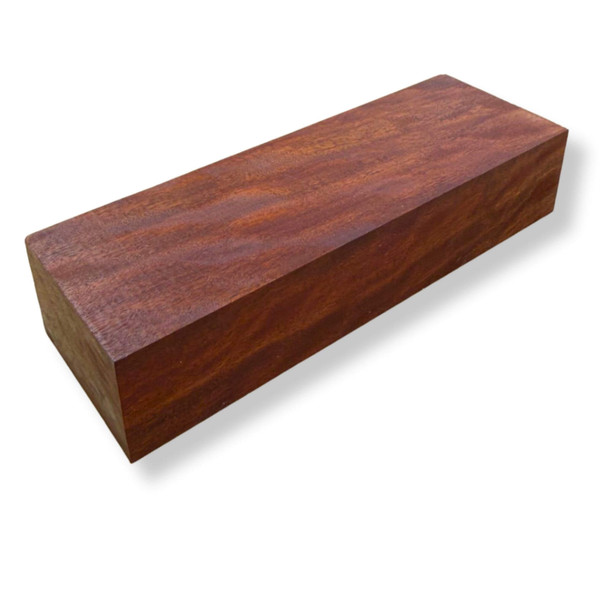 River Red Gum handle block for knife making, 150 x 50 x 30 mm