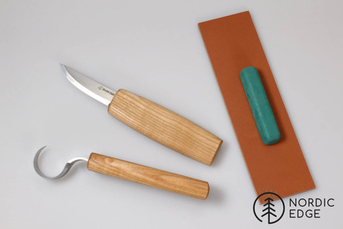 Beavercraft Spoon Carving Knife Set, RIGHT Handed