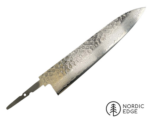 Gyuto San Mai 210 Chef Blade, Stainless Damascus