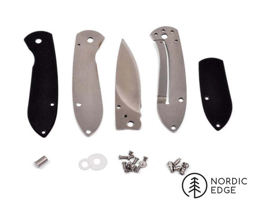 Stinger Frame Lock Folding Kit With G10 Scales