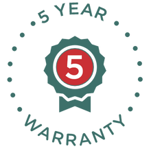 5 Year Warranty